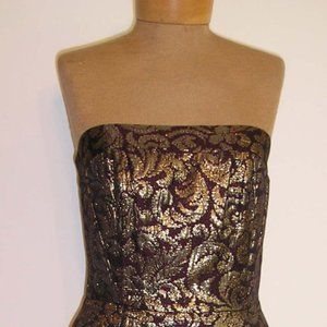 NEW TALBOTS Womens Strapless Dress